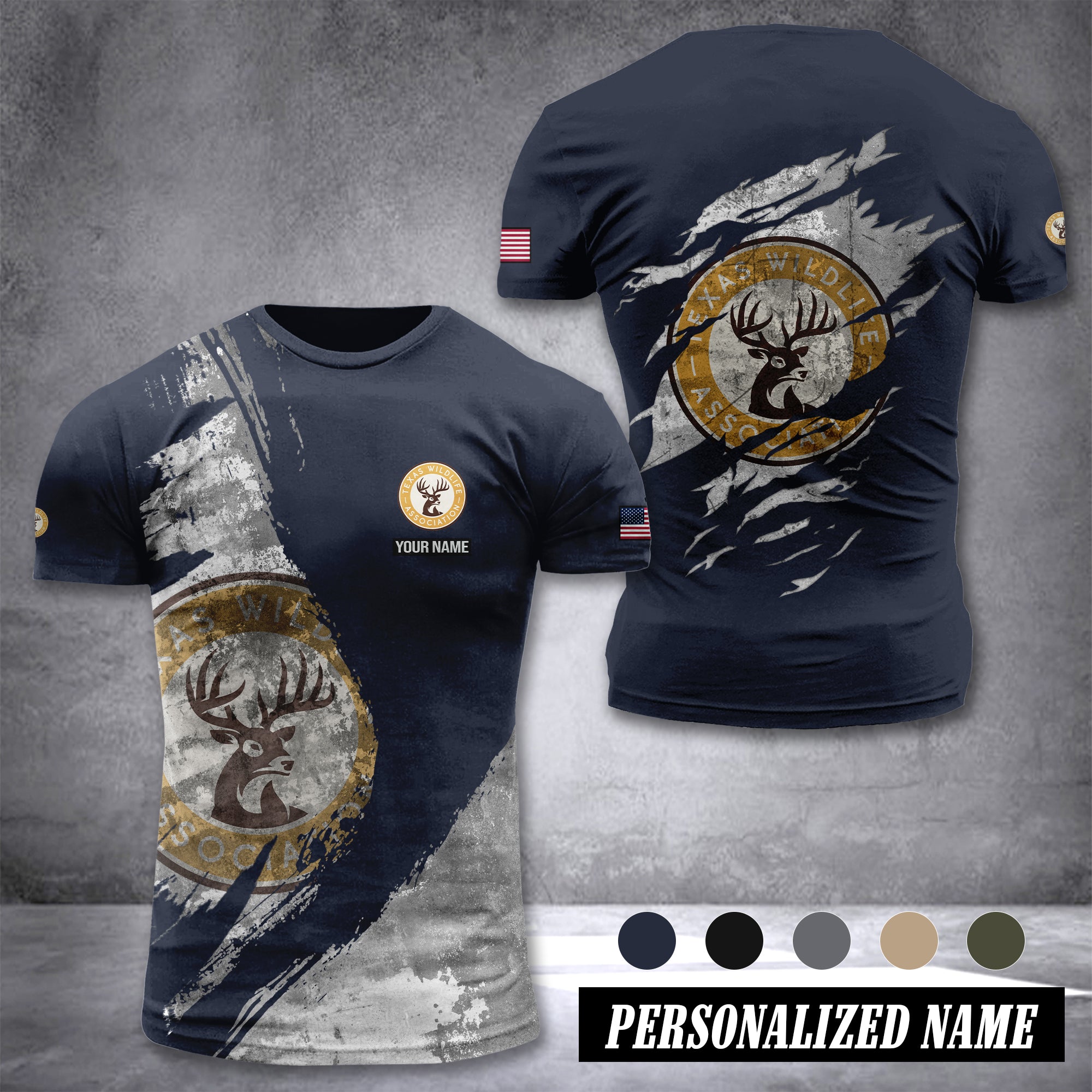 Texas Wildlife Association customize T-shirt 306