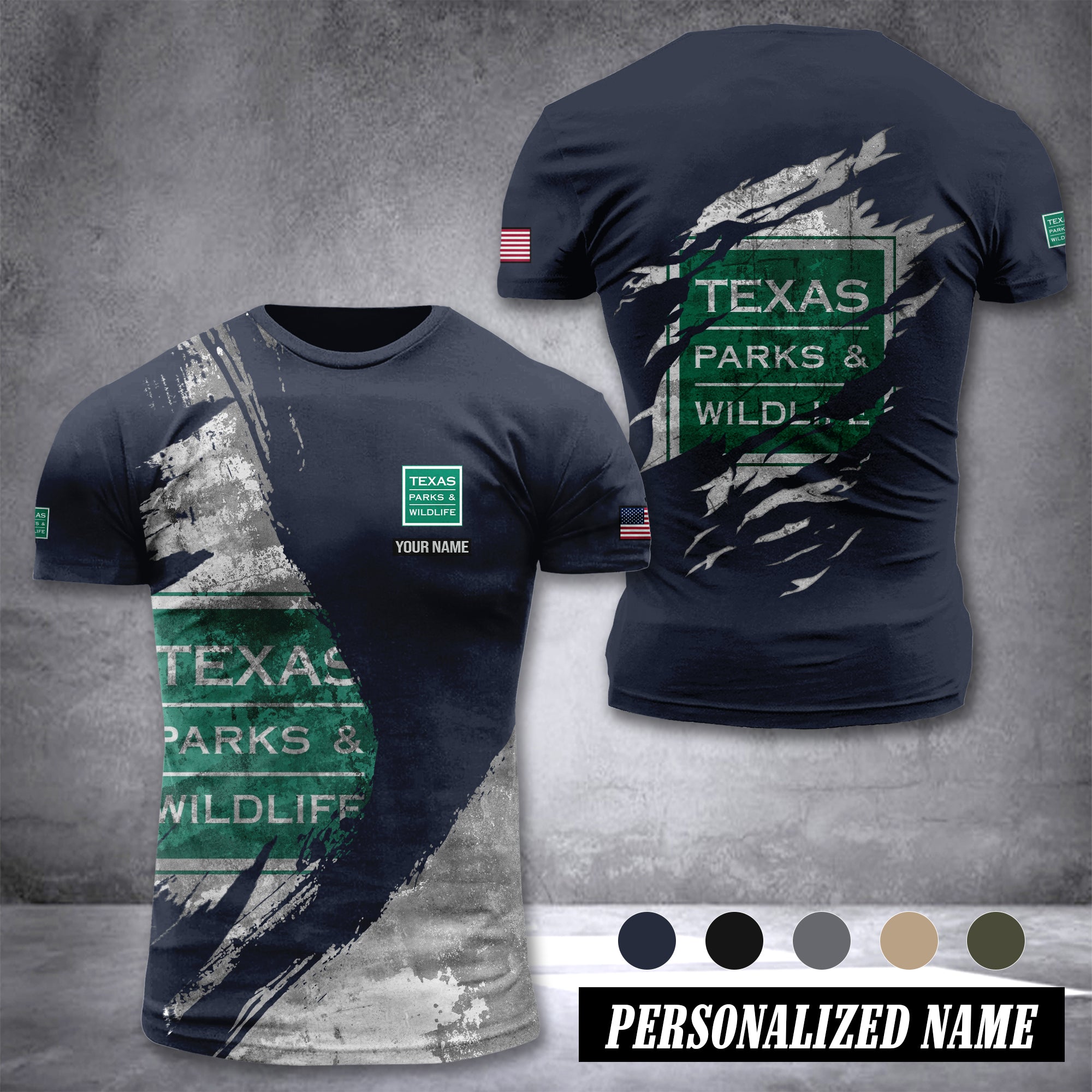 Texas Parks & Wildlife customize T-shirt 306