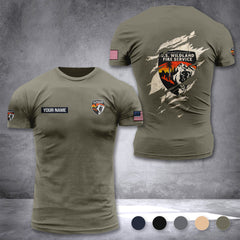U.S Wildland Fire Service customize T-shirt 289