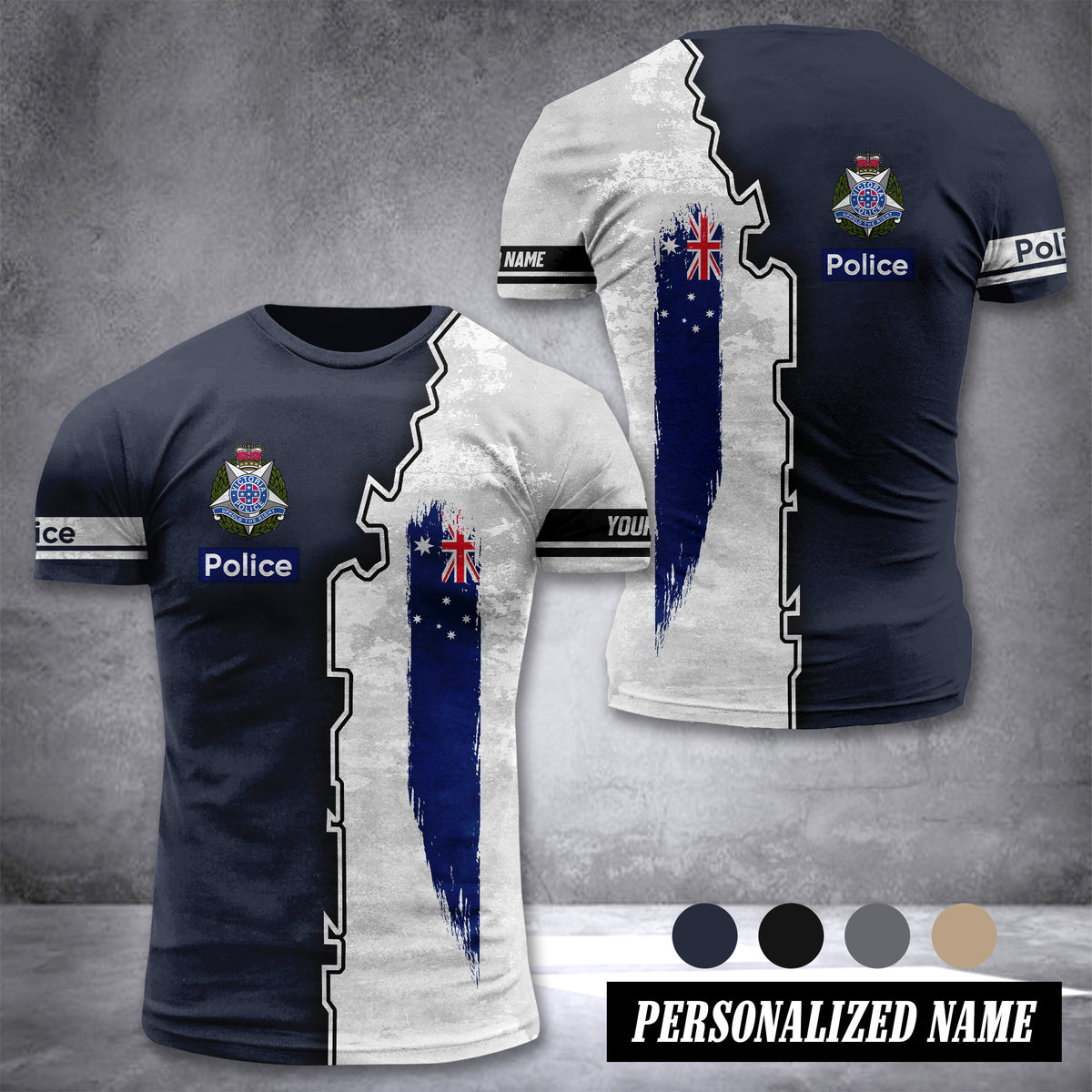 Victoria Police customize T-shirt 710