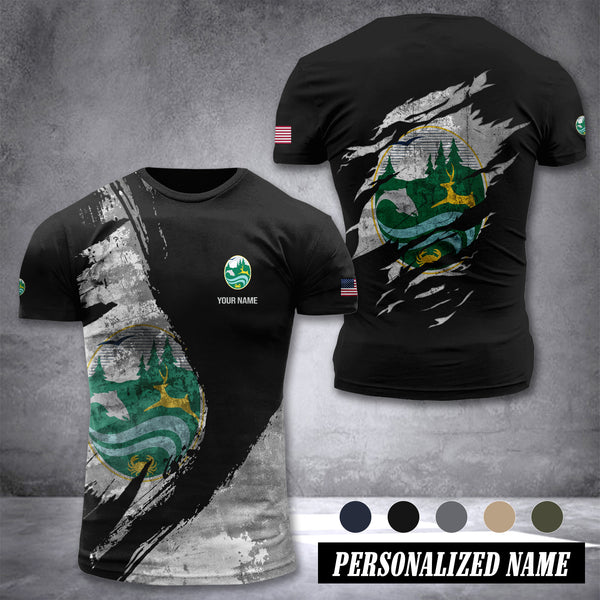 Washington Department of Fish and Wildlife customize T-shirt 306